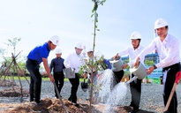 Vĩnh Tân 2 phủ xanh thêm hơn 300 cây nhân dịp Tết trồng cây năm 2025
