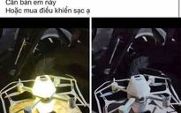 Cẩn trọng với việc rao bán, tìm mua drone bị rơi sau sự cố