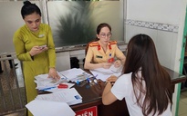 Công an TP HCM bắt đầu sát hạch cấp giấy phép lái xe