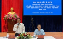 MTTQ TP HCM lấy ý kiến góp ý dự thảo nghị quyết sửa đổi Hiến pháp