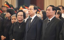 Hình ảnh lễ viếng nguyên Chủ tịch nước Trần Đức Lương tại TP HCM