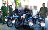 Nhóm thiếu niên gây ra hàng loạt vụ trộm cắp xe máy tại TP Phan Thiết
