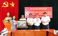 Lãnh đạo TP HCM động viên lực lượng vũ trang tại Côn Đảo