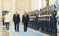 Lễ đón Tổng Bí thư Tô Lâm và Phu nhân thăm cấp Nhà nước Kazakhstan