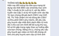 TP HCM: Nhiều trường học cảnh báo khẩn chiêu lừa đảo nhắm đến phụ huynh trong kỳ tuyển sinh đầu cấp