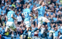 Man City tranh ngôi nhì bảng