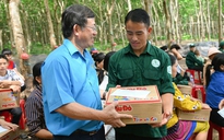 Làng công nhân cao su - nơi ấm áp tình người