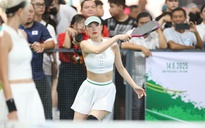 Đại sứ Minh Hằng tuyên thệ khai mạc Giải Pickleball Báo Người Lao Động