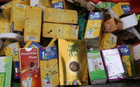Phát hiện lượng lớn thực phẩm chức năng bị vứt bỏ ở bãi rác