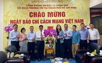 Trưởng Ban Tuyên giáo và Dân vận Thành ủy TP HCM thăm, chúc mừng nhiều cơ quan báo chí