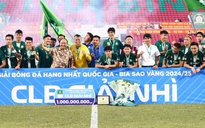 Bình Phước giành vé play-off tranh suất lên V-League, tạo cột mốc lịch sử