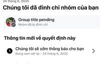 Hàng loạt group Facebook "bay màu" không rõ lý do