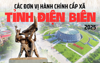 Chi tiết 45 xã, phường mới của tỉnh Điện Biên; có phường Điện Biên Phủ