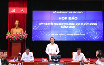 Bộ GD-ĐT sẽ xem xét về độ khó của đề thi  toán, tiếng Anh