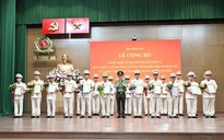 Đại tướng Lương Tam Quang trao quyết định cho 34 giám đốc công an tỉnh, thành phố