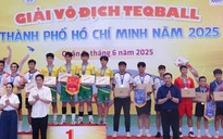 Giải Teqball vô địch TP HCM khép lại trọn vẹn, làm tiền đề cho SEA Games 33