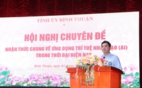 Bình Thuận tăng cường nhận thức về trí tuệ nhân tạo trong chuyển đổi số