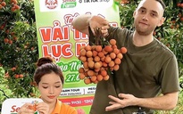 Vải thiều dội chợ rớt giá, đưa lên livestream lại "cháy hàng"