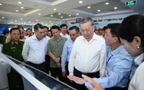 Hình ảnh Tổng Bí thư Tô Lâm kiểm tra hoạt động chính quyền địa phương 2 cấp