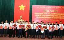Ai giữ chức giám đốc - thủ trưởng cơ quan các sở, ngành tại tỉnh Quảng Trị mới?