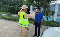 Tài xế chở 45 khách vi phạm nồng độ cồn kịch trần trên đường cao tốc