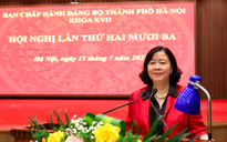 Hà Nội thống nhất phương hướng công tác nhân sự Đại hội đảng bộ lần thứ XVIII