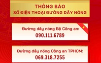 Công an TP HCM công bố đường dây nóng tố cáo tiêu cực