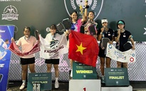 Jolie Lam - Sophia Phương Anh vô địch Giải Pickleball thiếu niên châu Á mở rộng 2025