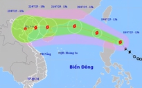 Bão Wipha có đường đi, hình dáng của Yagi