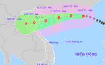 Bão số 3 mạnh lên cấp 11, hướng thẳng vào khu vực từ Quảng Ninh - Thanh Hóa