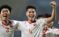 Trung vệ Hiểu Minh lập cú đúp, U23 Việt Nam thắng đậm U23 Lào