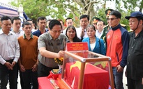 Thủ tướng Phạm Minh Chính dự lễ cải táng hài cốt liệt sĩ tại An Giang