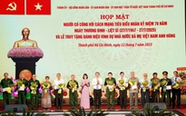 TP HCM họp mặt người có công với cách mạng tiêu biểu