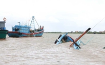 Đắm tàu có 4 thuyền viên trong đêm tại Quảng Ninh