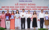 Một phường ở TP HCM phát động thực hiện 100 công trình trong 100 ngày