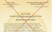 Cảnh báo văn bản giả mạo Bộ Tài chính, Ủy ban Chứng khoán Nhà nước để lừa đảo