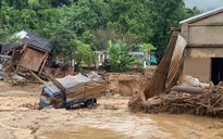 Khẩn trương cứu nạn vụ lũ quét, sạt lở đất ở Sơn La khiến ít nhất 2 người chết, 4 mất tích