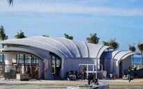 Hình ảnh bên trong trạm dịch vụ công cộng của dự án chỉnh trang Bãi Sau ở phường Vũng Tàu