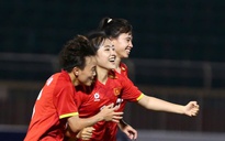 U20 nữ Việt Nam vào vòng chung kết châu Á với thành tích ấn tượng