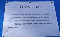 Mua đồng phục cho con, một số trường ở TP HCM không nhận chuyển khoản