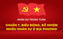 Chuẩn y, bổ nhiệm 3 nhân sự