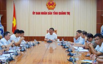 Chủ tịch tỉnh Quảng Trị họp ngày chủ nhật, chỉ đạo gì đối với dự án chậm tiến độ?