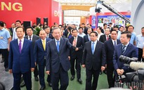 Ảnh: Tổng Bí thư và Thủ tướng dự Lễ khởi công, khánh thành 250 dự án, công trình
