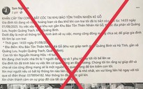 Sự thật vụ "bắt cóc trẻ em" ở Kẻ Gỗ gây bão mạng xã hội