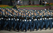 Mãn nhãn với hình ảnh của các khối diễu binh trên Quảng trường Ba Đình
