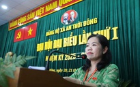 Bà Cổ Thị Ngọc Điệp làm Bí thư Đảng ủy xã An Thới Đông, TP HCM