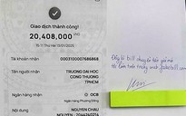 Cảnh báo thủ đoạn làm giả bill chuyển tiền, căn cước công dân