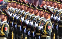 Đoàn quân nhân Trung Quốc đến Việt Nam dự diễu binh khi nào?