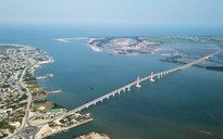 Bão số 5 Kajiki: Cấm lưu thông qua cầu Cửa Hội nối Nghệ An - Hà Tĩnh