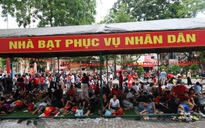 Hà Nội dựng 10 nhà bạt dã chiến phục vụ người dân xem diễu binh, diễu hành